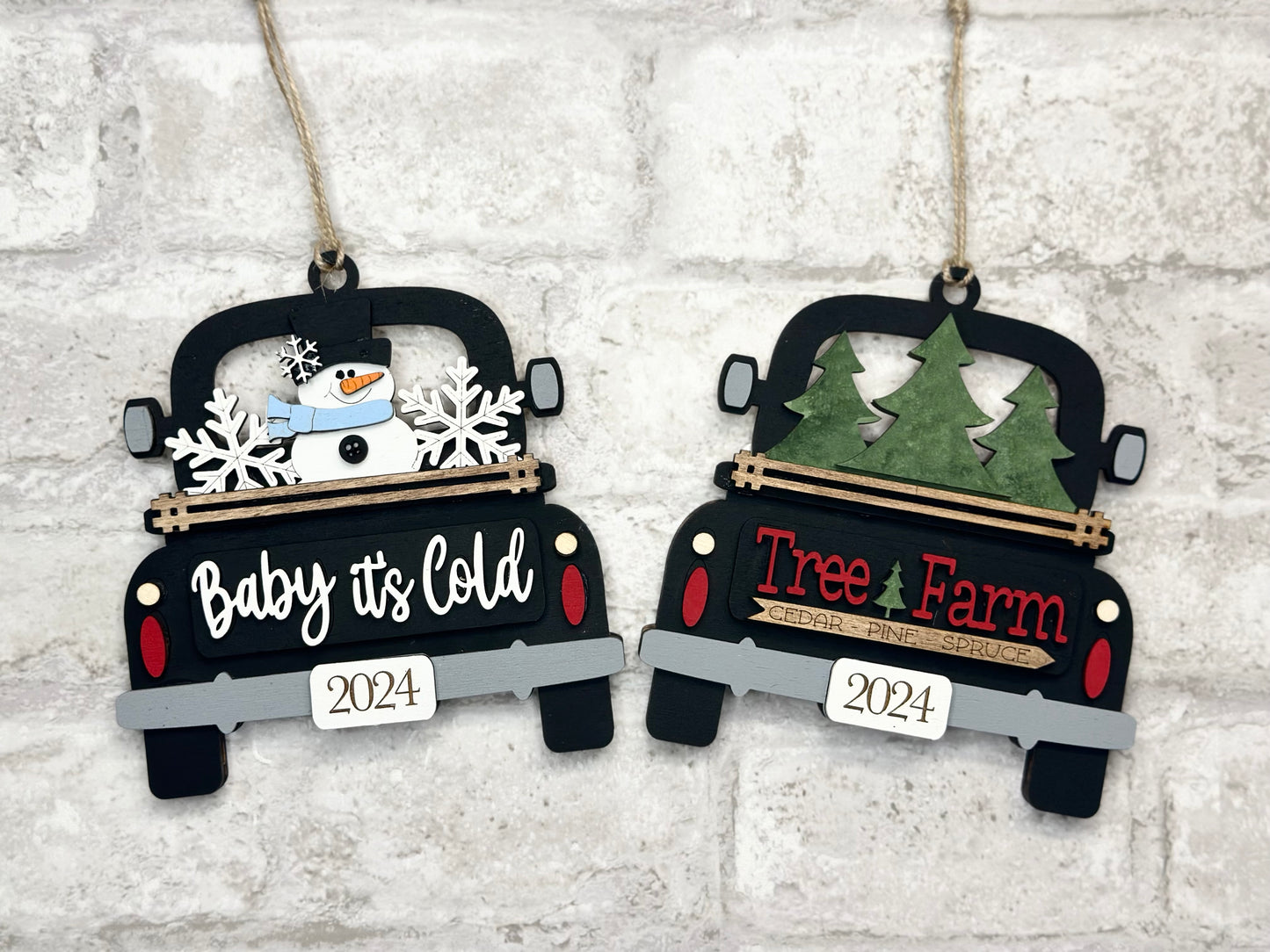 Truck Gift Card Ornament