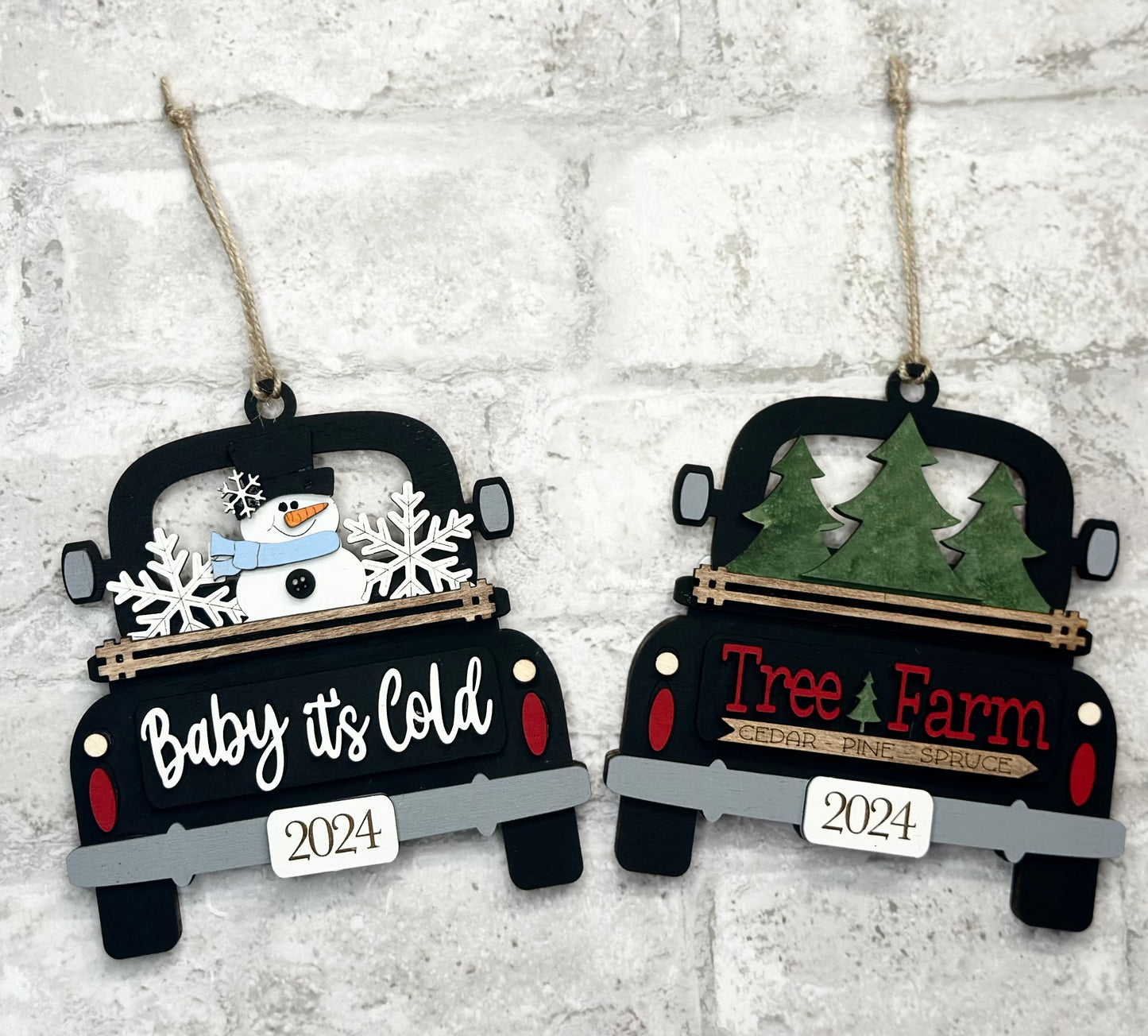 Truck Gift Card Ornament