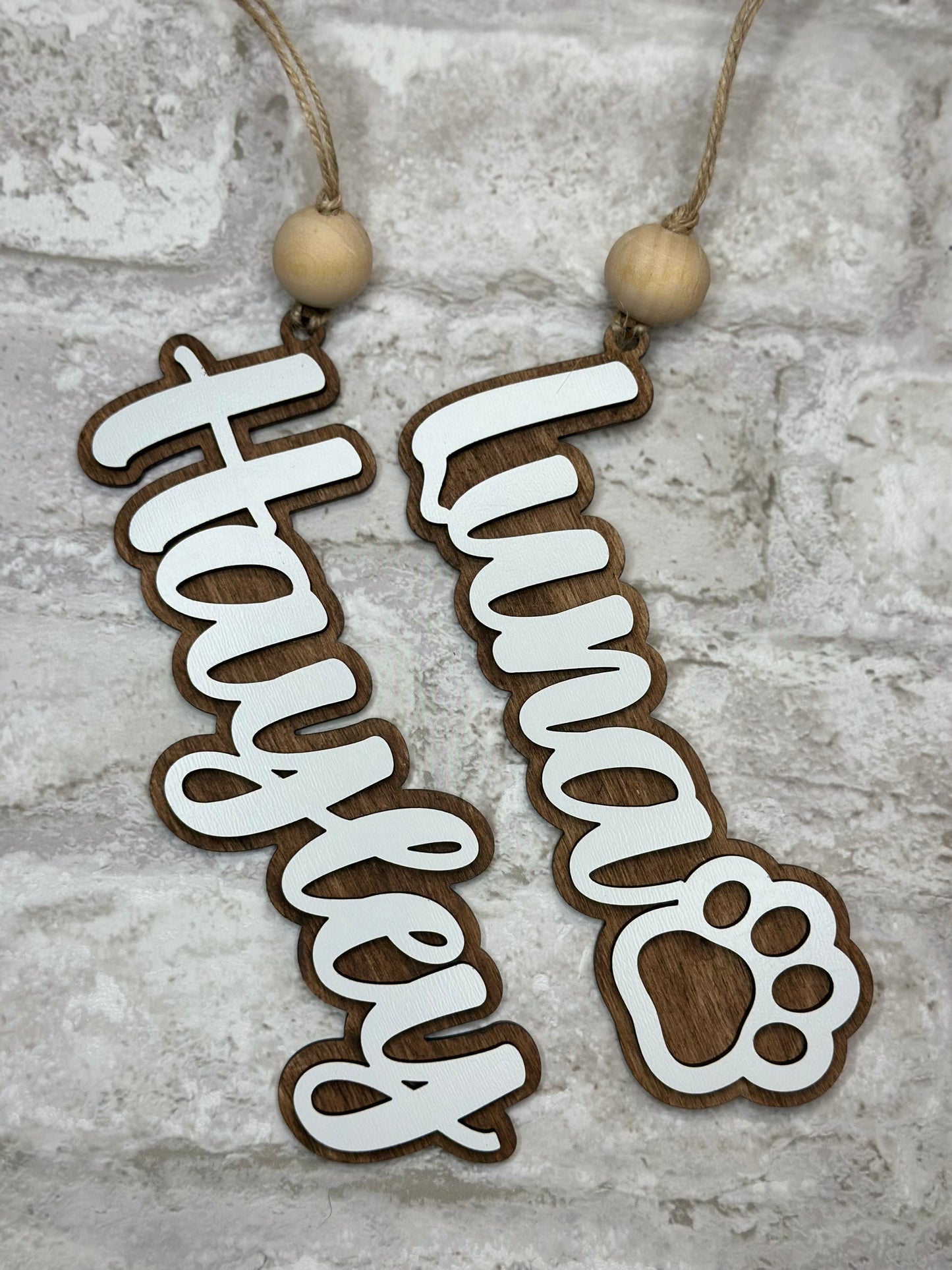 Personalized Name Stocking Tag