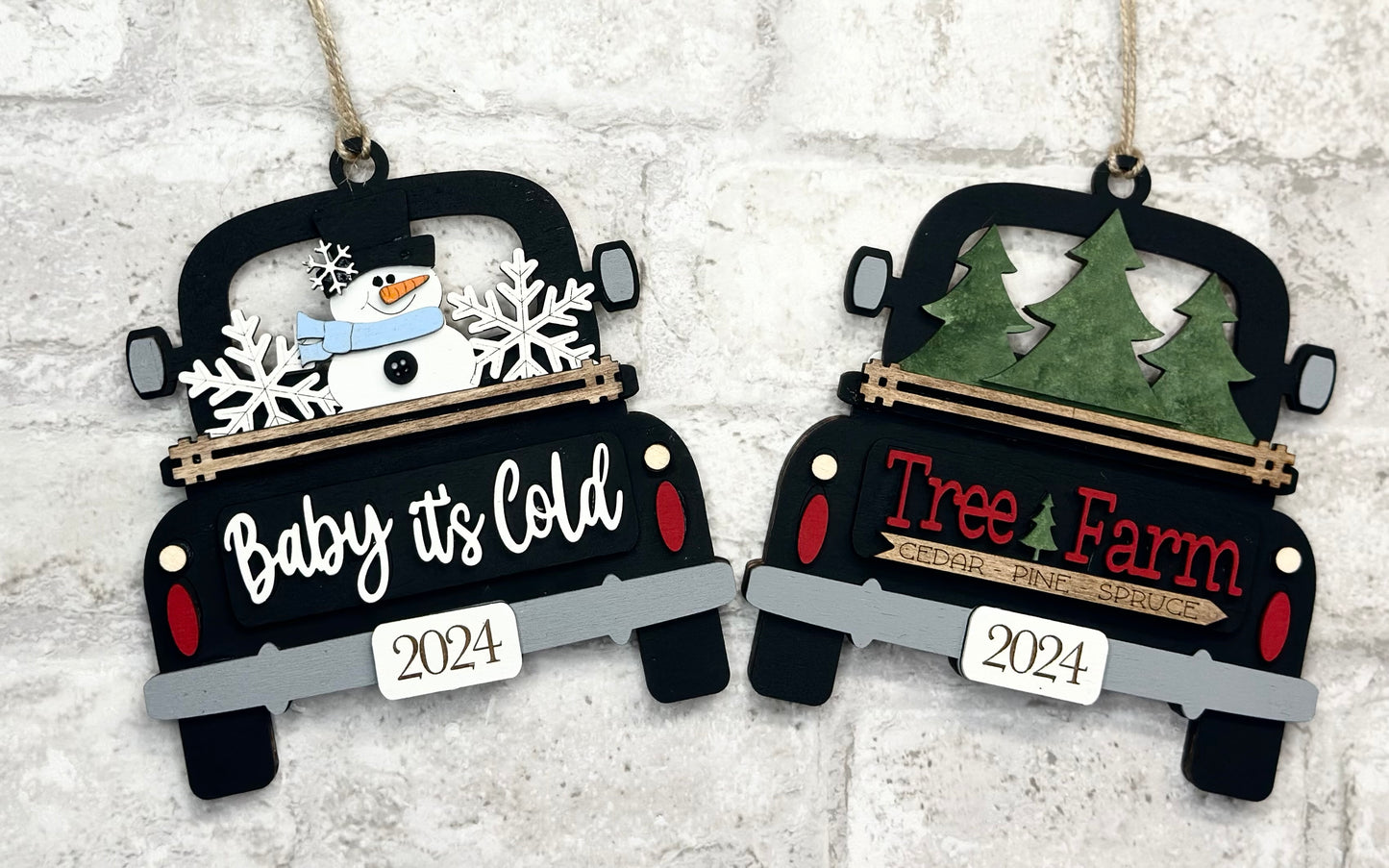 Truck Gift Card Ornament