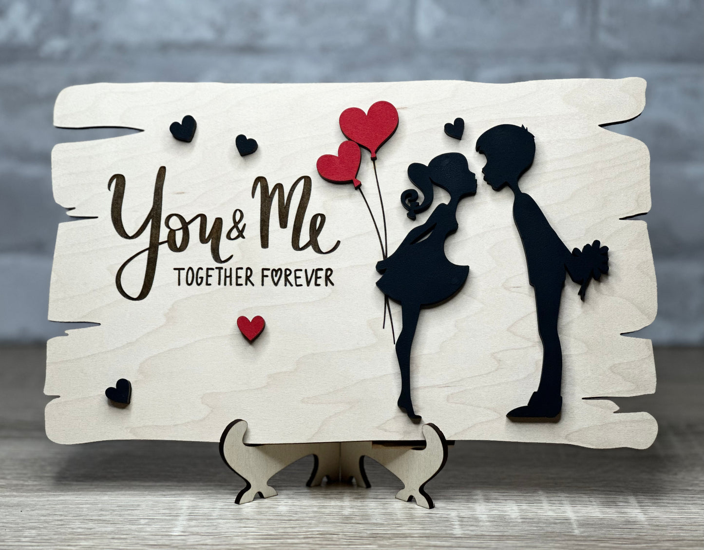 You & Me Together Sign