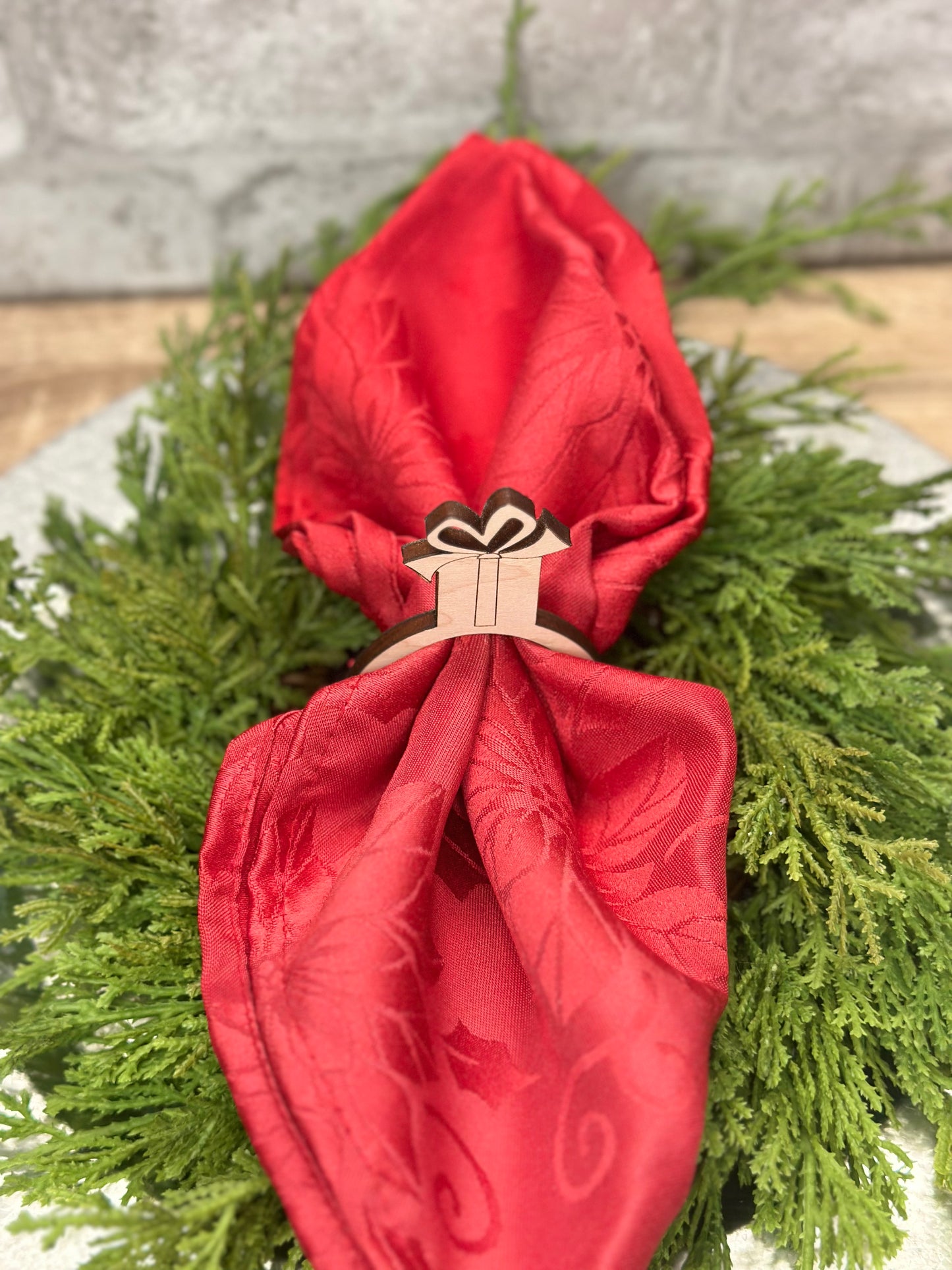Christmas Present Napkin Ring
