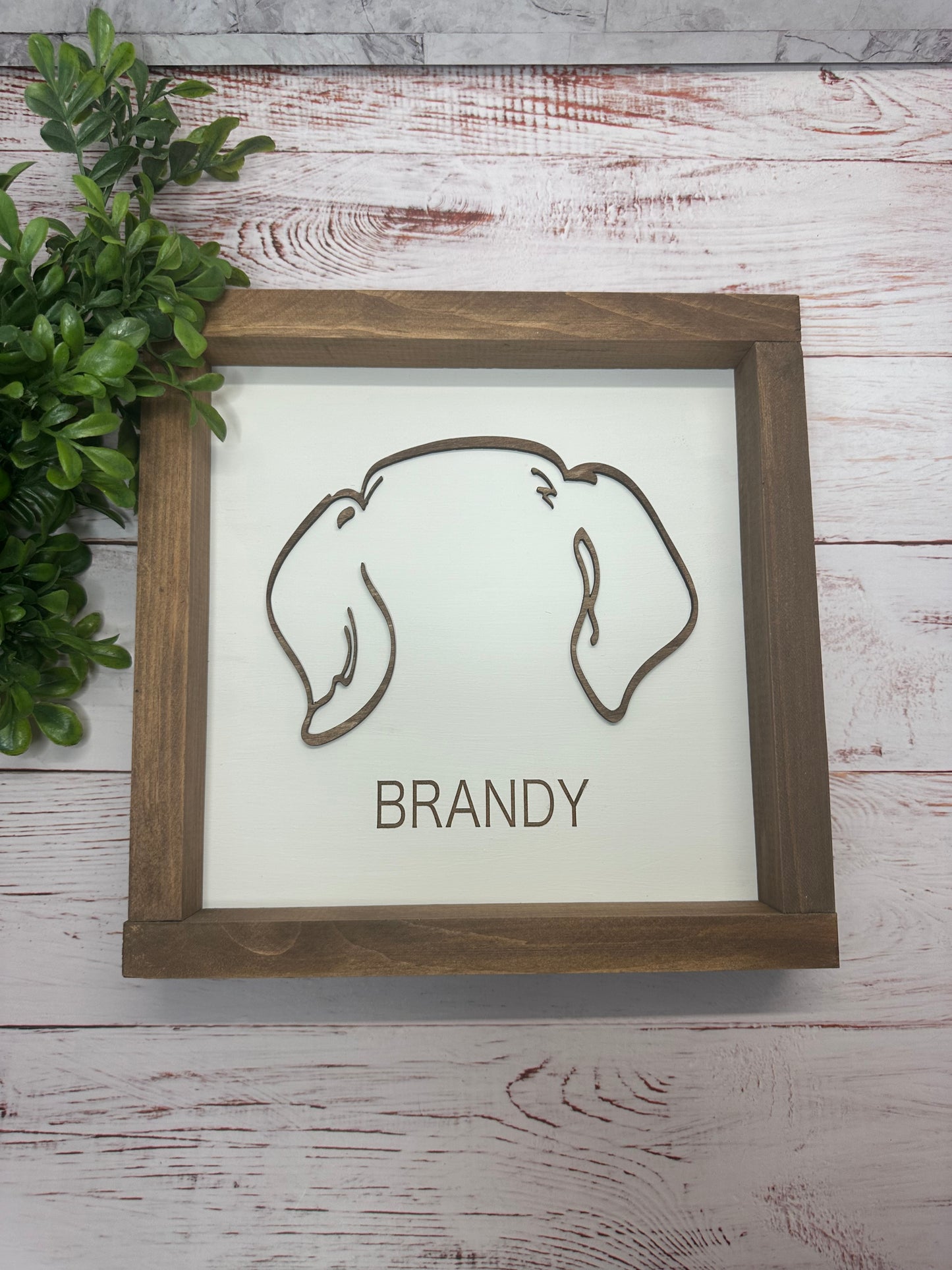 Personalized Dog Ear Sign