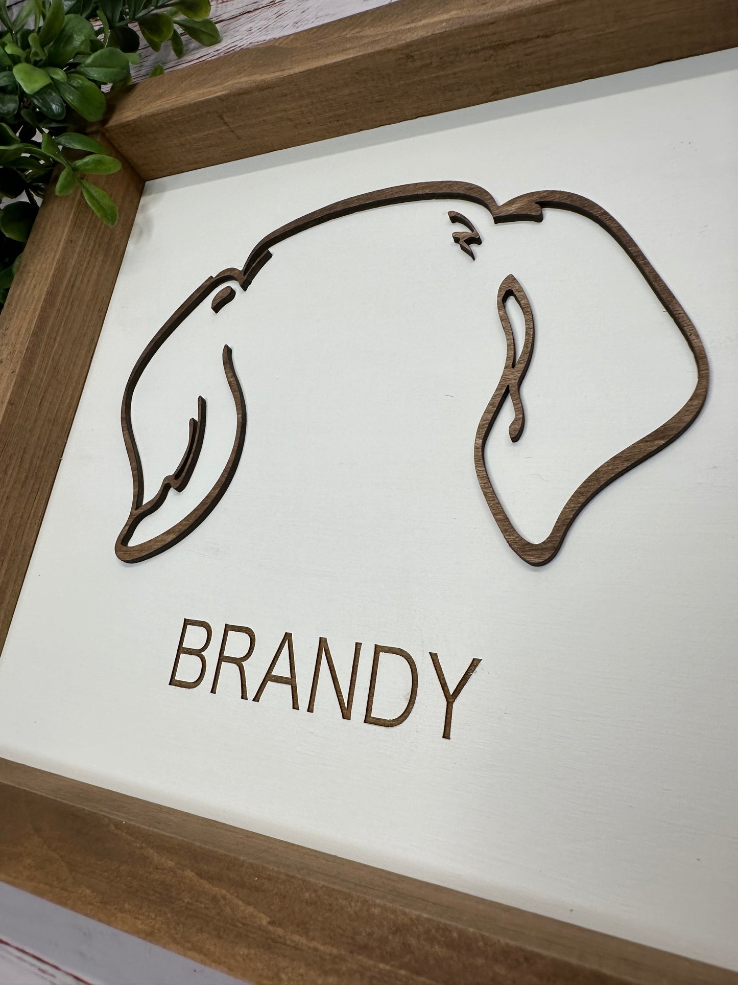 Personalized Dog Ear Sign