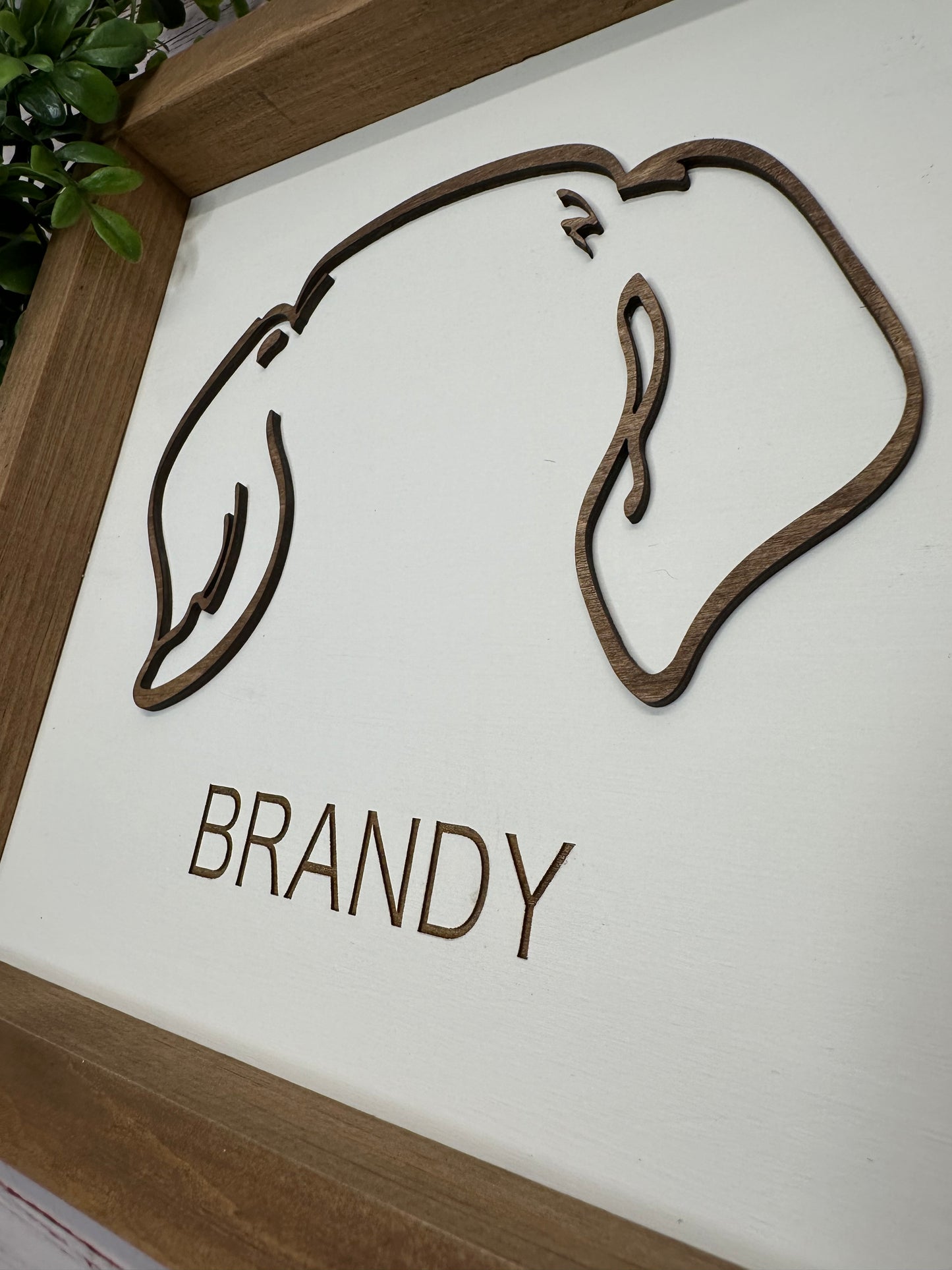 Personalized Dog Ear Sign