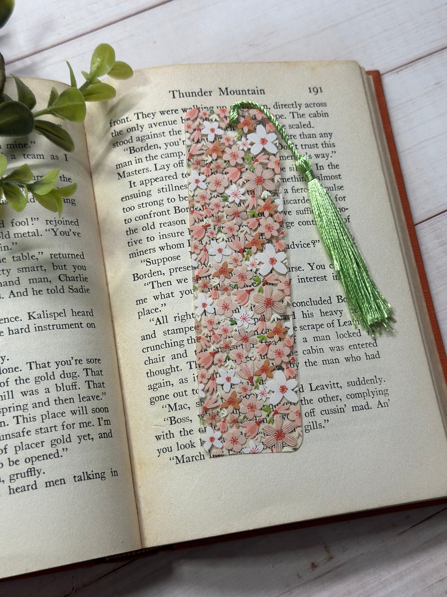 Bookmark - Pink Floral
