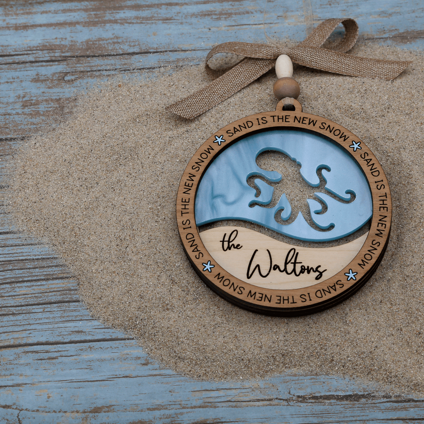 Personalized Ocean Life Ornament