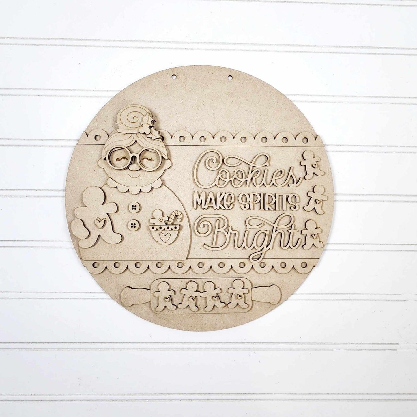 DIY Wood Blank - Mrs Clause