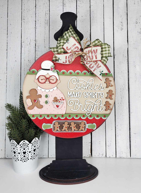 Mrs Clause Christmas Sign