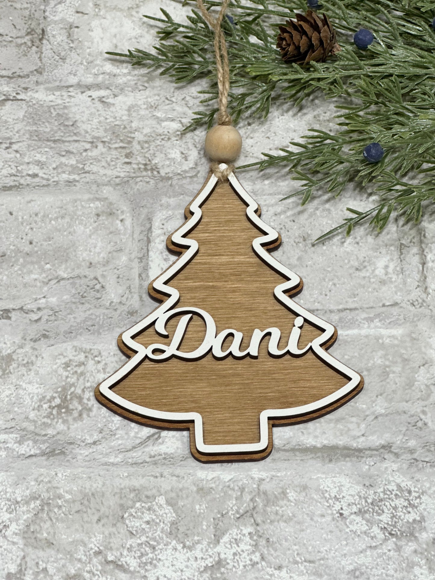 Personalized Christmas Tree Ornament