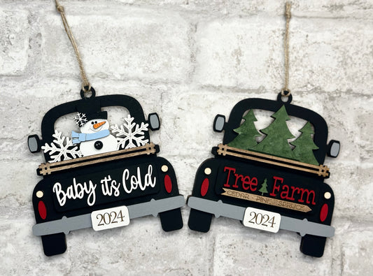 Truck Gift Card Ornament