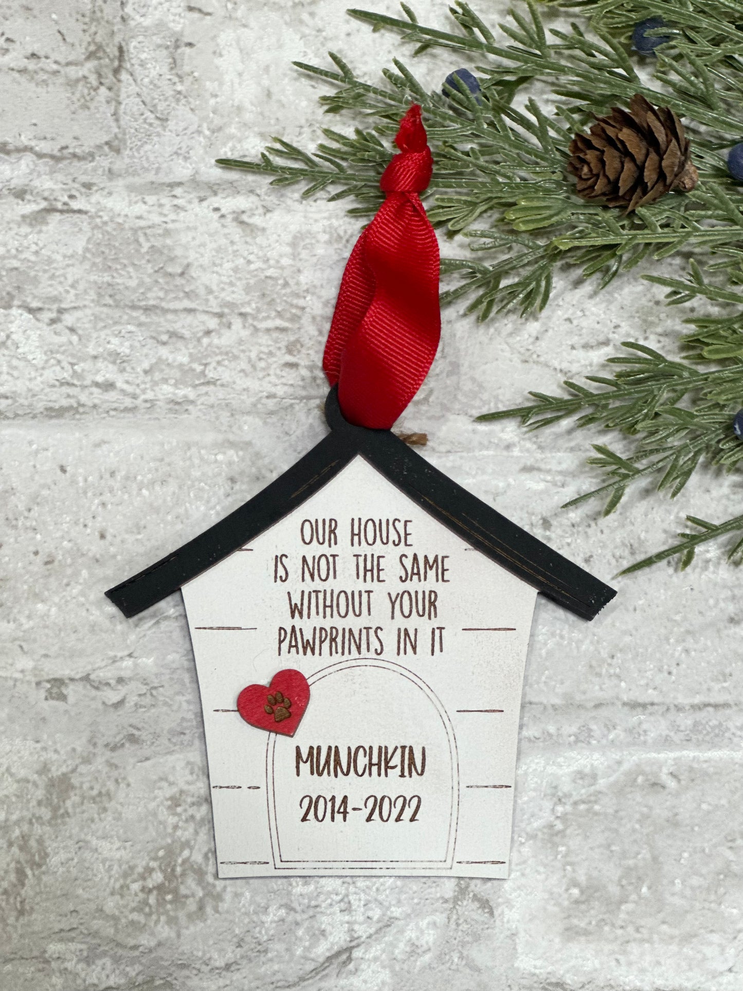 Personalized Pet Memorial Ornament