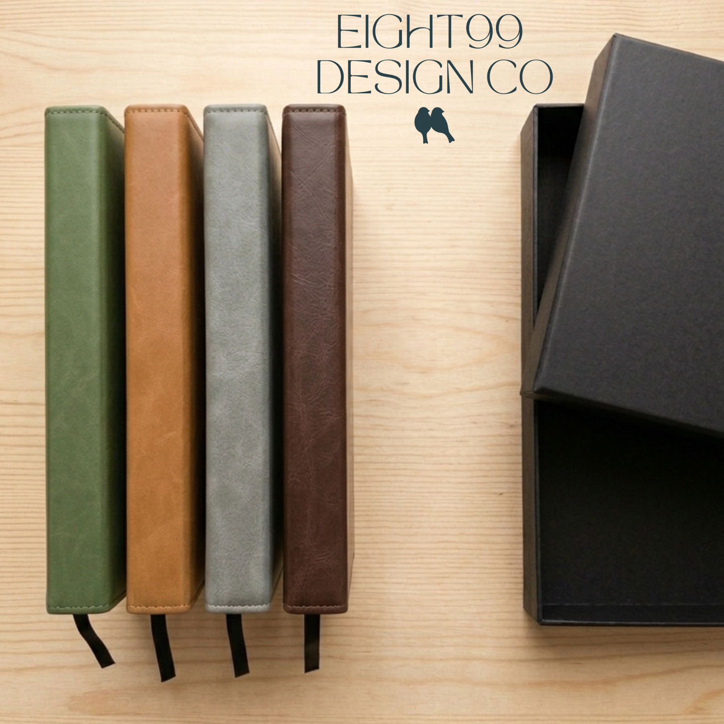 Personalized Laser-Engraved Leatherette Journal