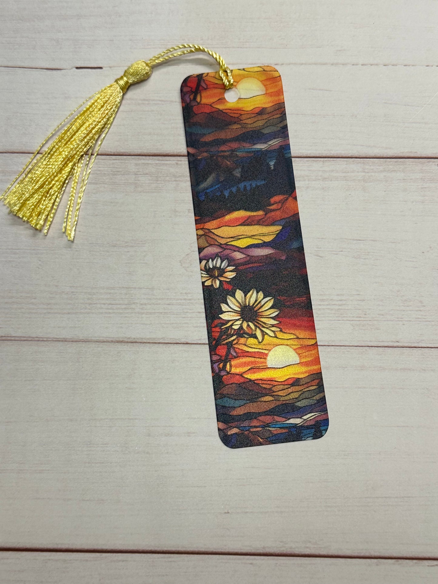 Bookmark - Stained Glass Sunset