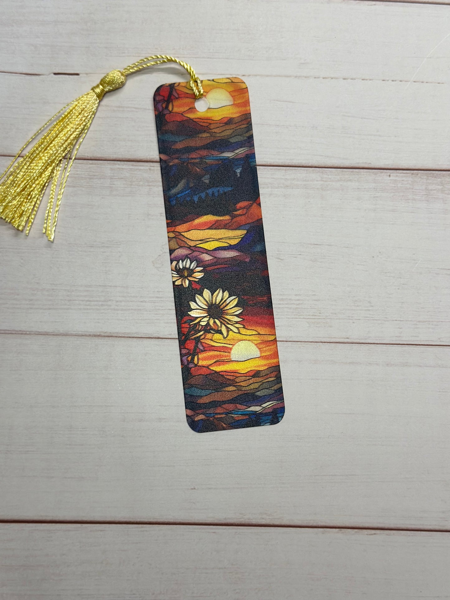 Bookmark - Stained Glass Sunset