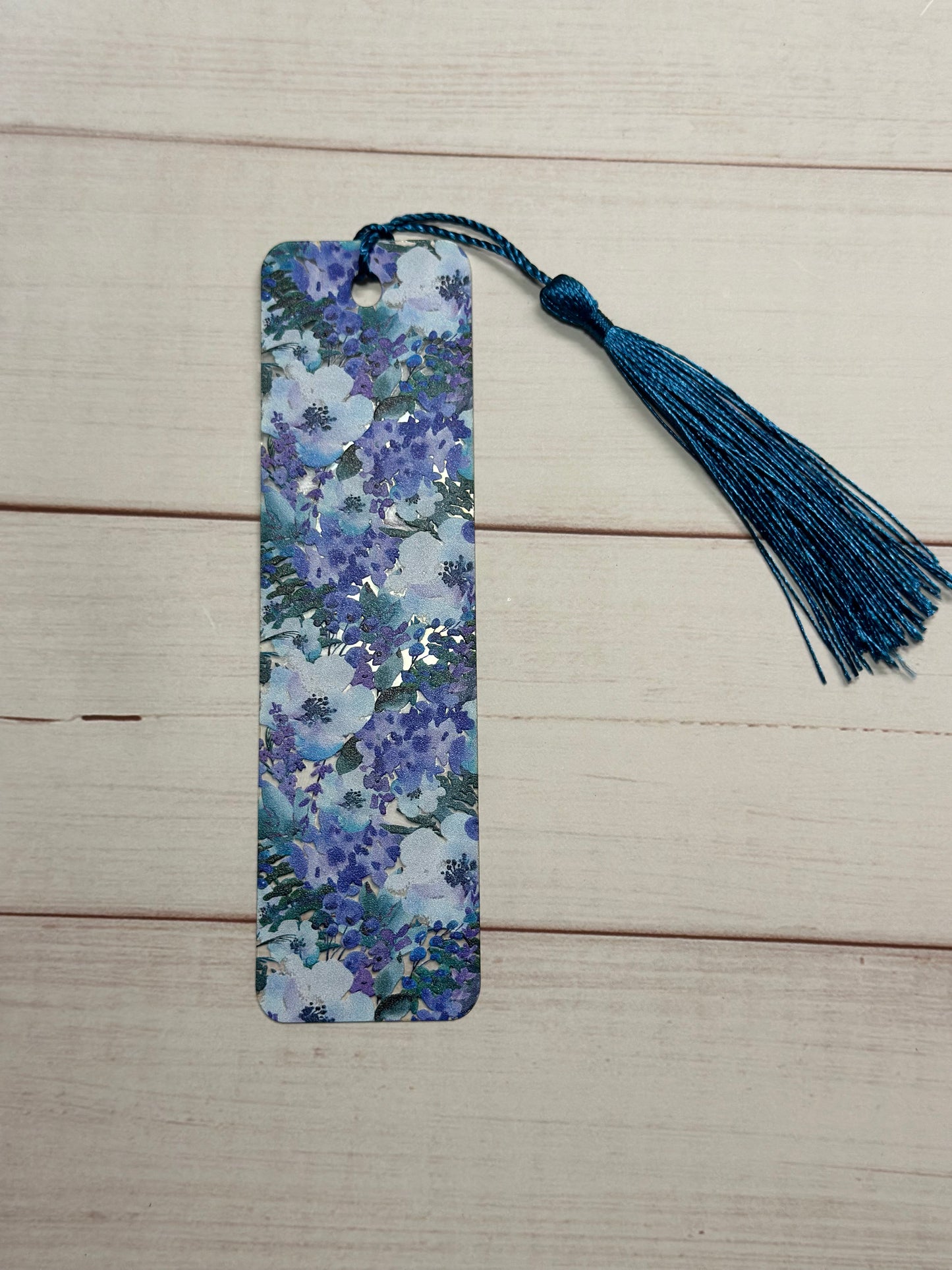 Bookmark - Blue Floral