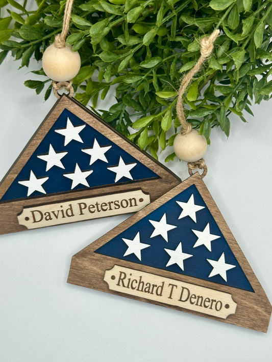 Veteran Memorial Ornament