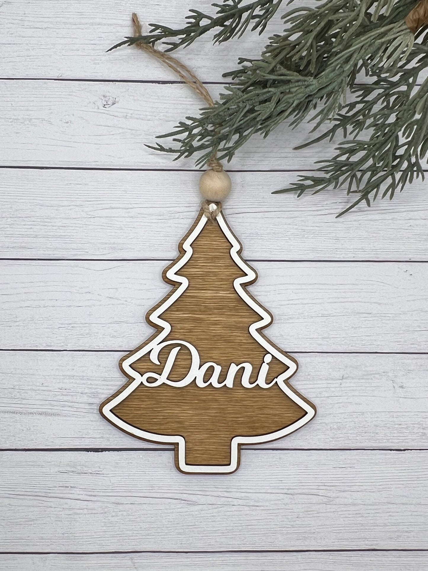 Personalized Christmas Tree Ornament