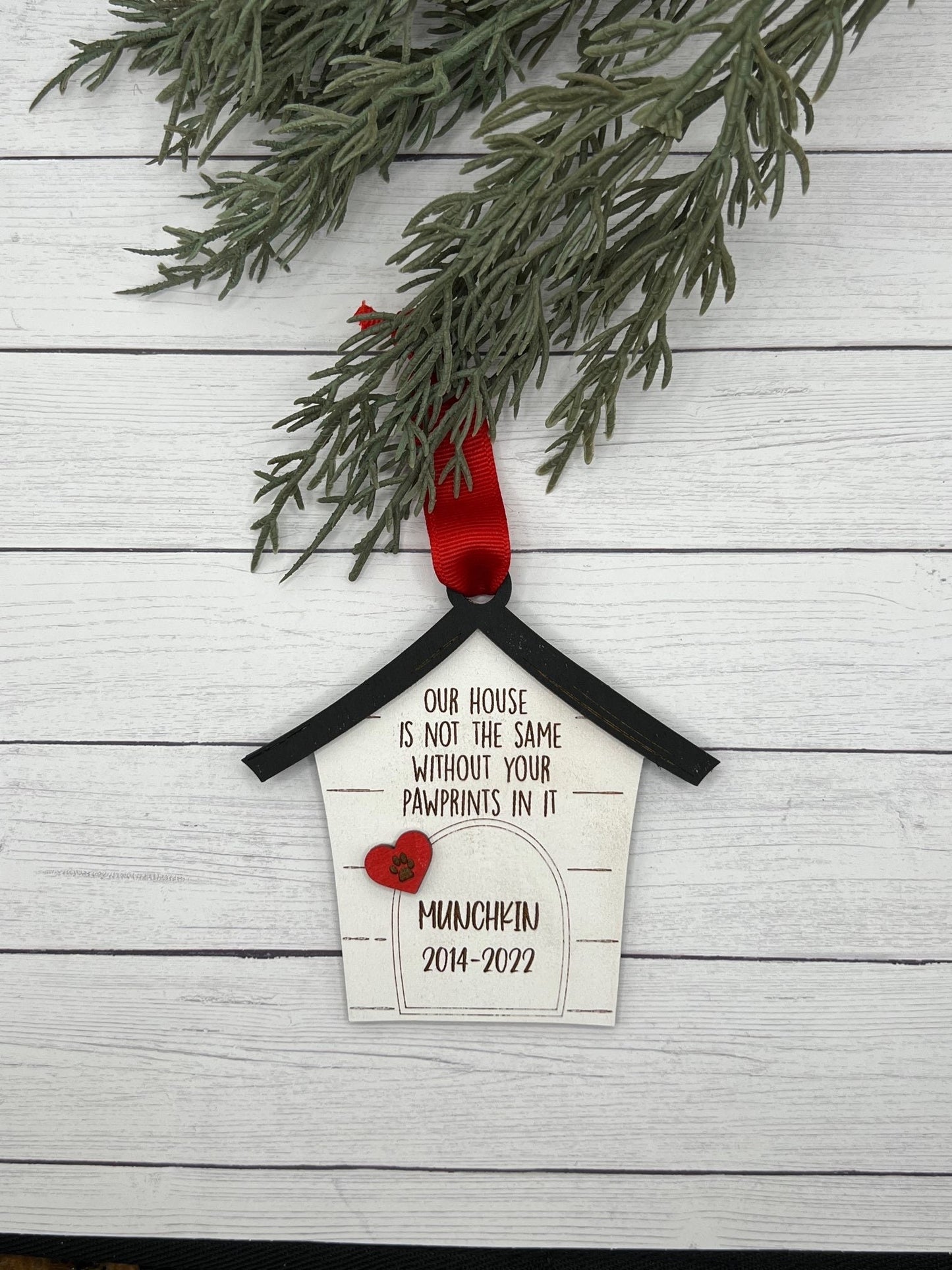 Personalized Pet Memorial Ornament