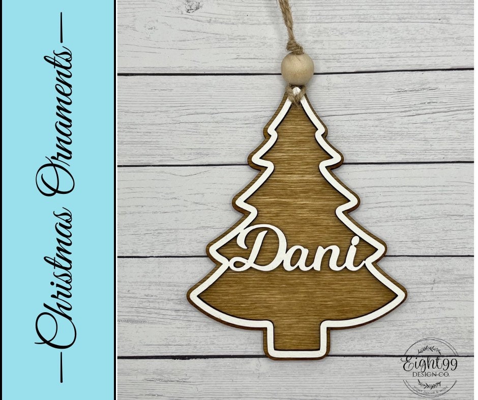 Personalized Christmas Tree Ornament