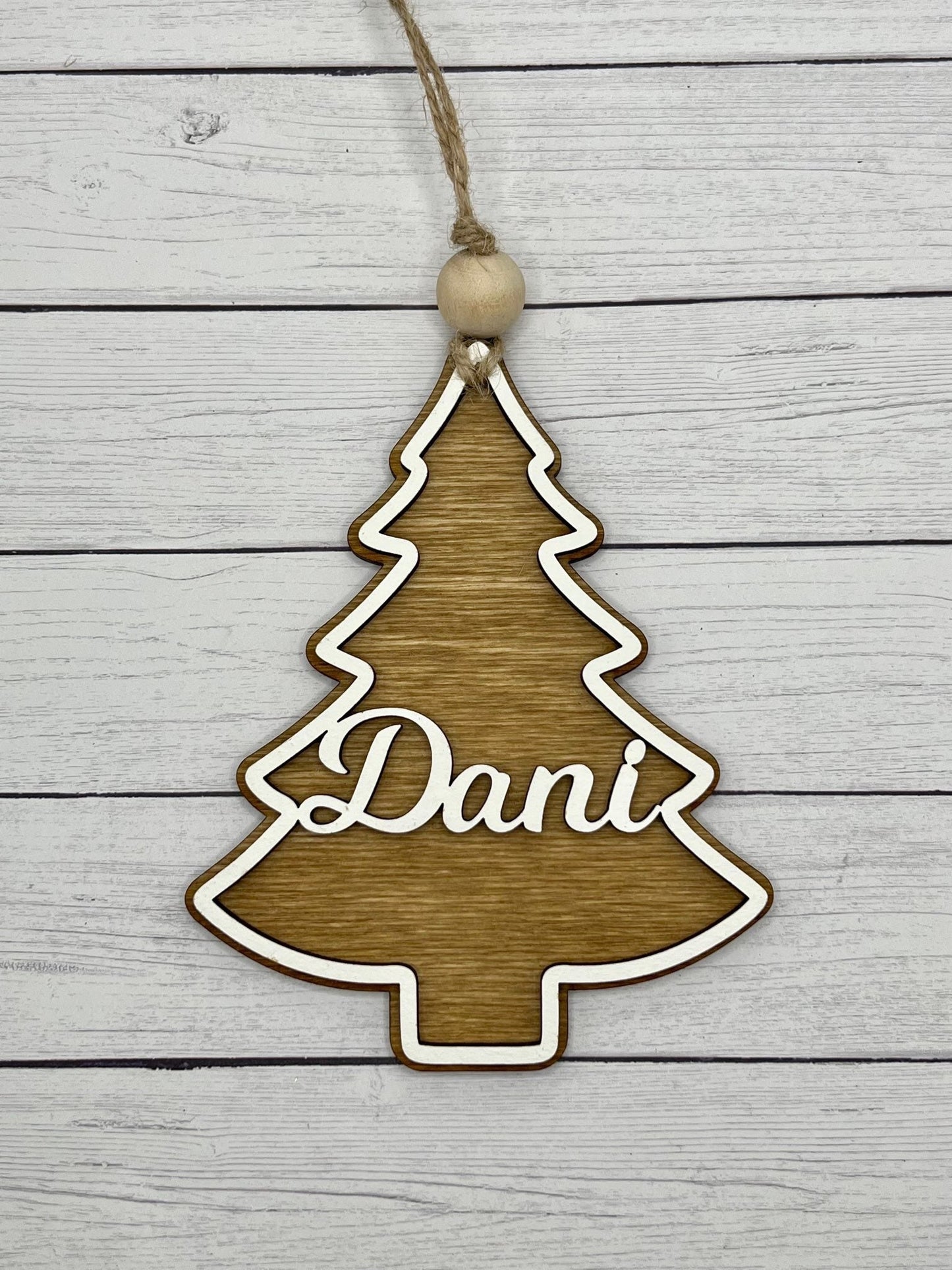 Personalized Christmas Tree Ornament