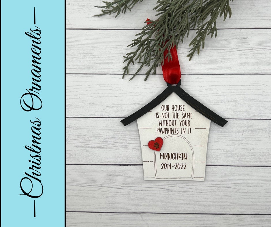 Personalized Pet Memorial Ornament