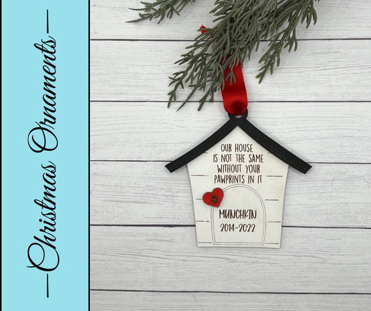 Personalized Pet Memorial Ornament