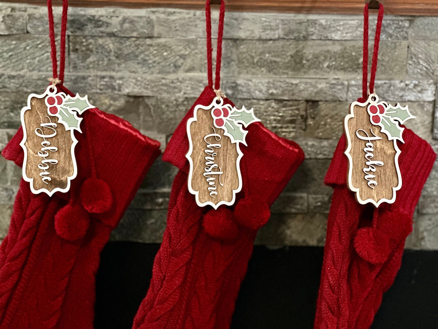 Personalized Stocking Tag